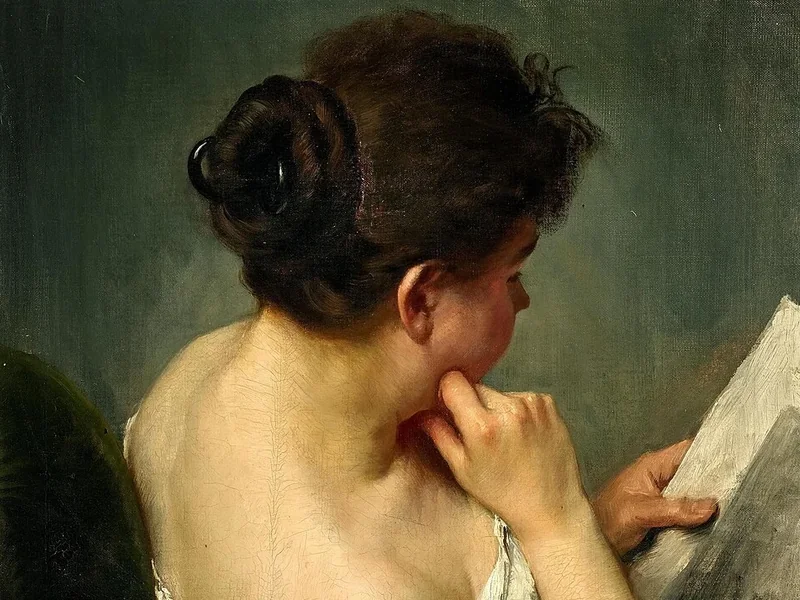 1850-Andreas Groll - In silenziosa contemplazione